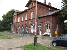 Bahnhof Hitzacker.