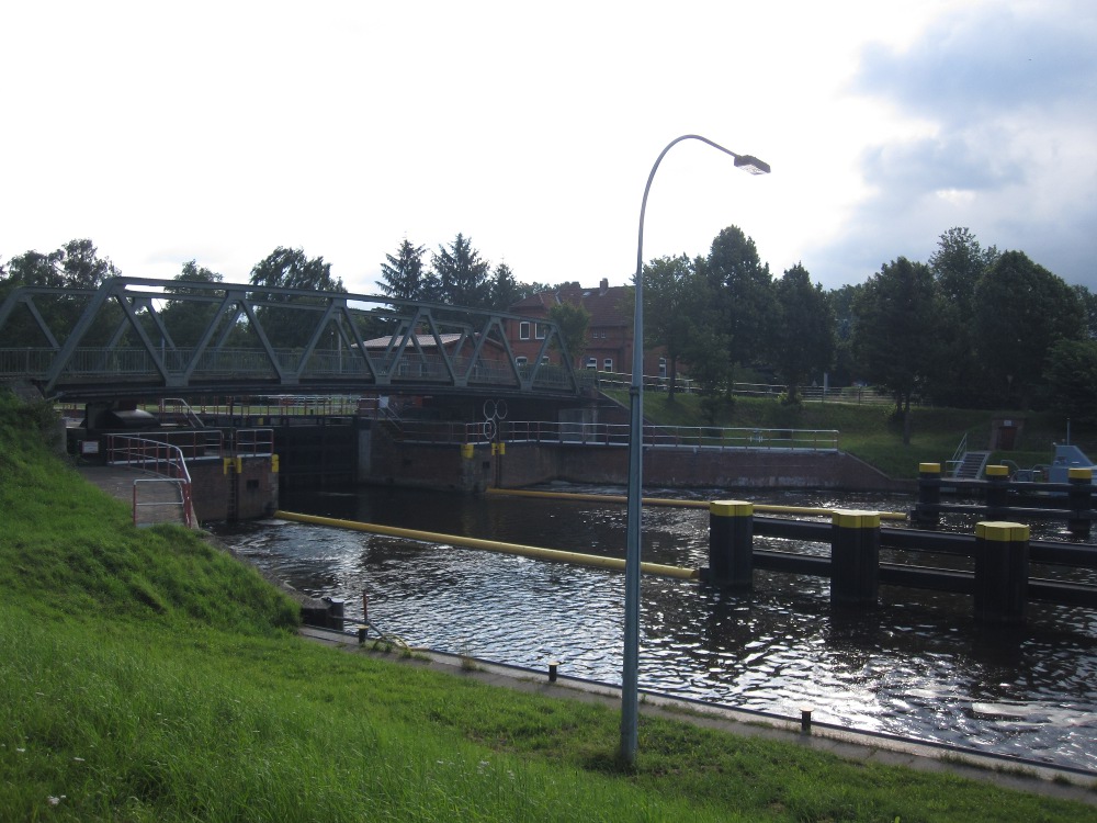 Schleuse am Elbe-Lübeck-Kanal